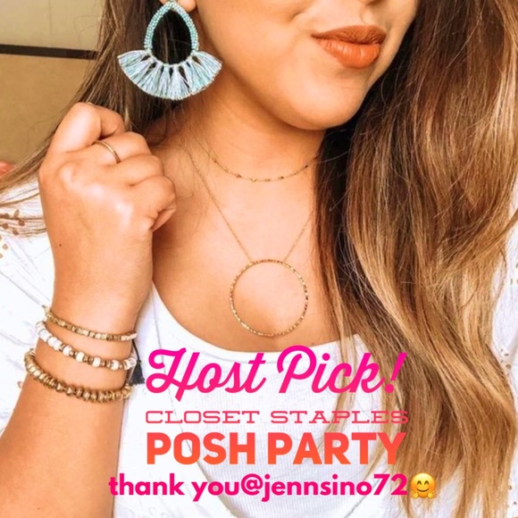 Stella & Dot | Mint Anne Fringe Statement to Stud Earrings - Picture 3 of 10